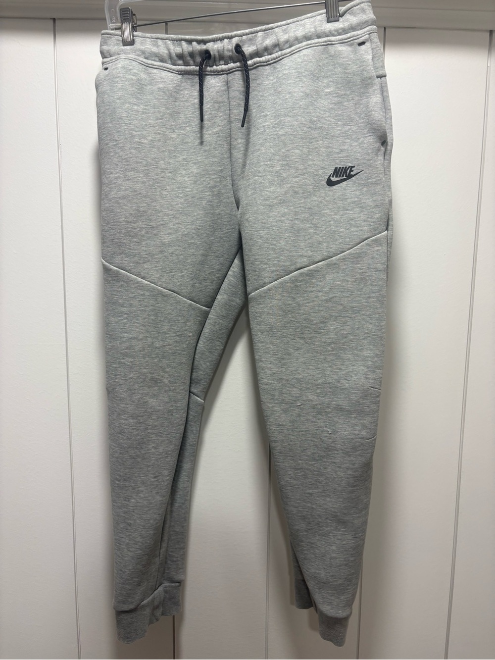 Nike Big Kid's Sportswear Tech Fleece Joggers Gray Size XL